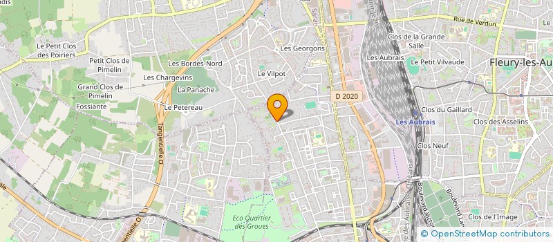 localisation de l'entreprise GROUPE OURADA à ORLEANS