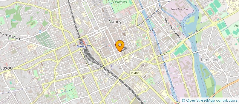 localisation de l'entreprise GROUPE P J P à NANCY