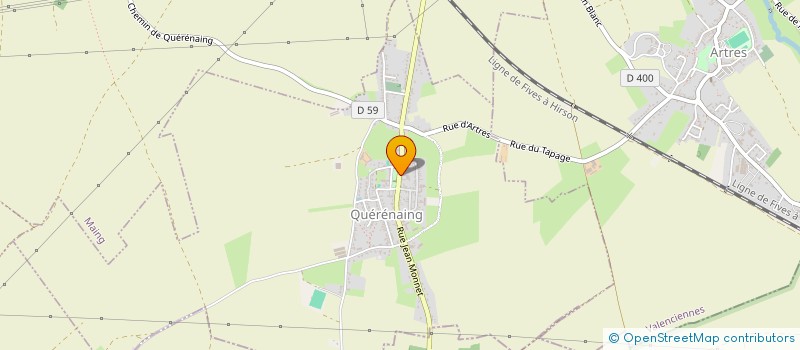 localisation de l'entreprise GROUPE PACHAS  QUERENAING