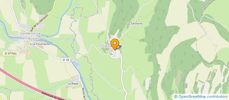 localisation de l'entreprise GROUPE PAJOT  CREANCEY