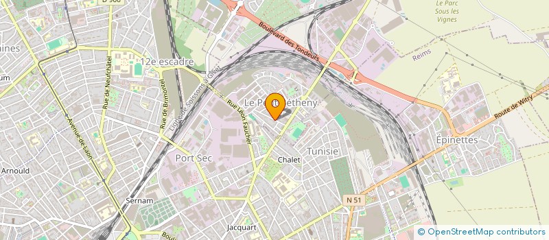 localisation de l'entreprise GROUPE PALLADIUM  CHOCQUES