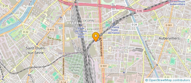 localisation de l'entreprise GROUPE PARADIS à SAINT-DENIS