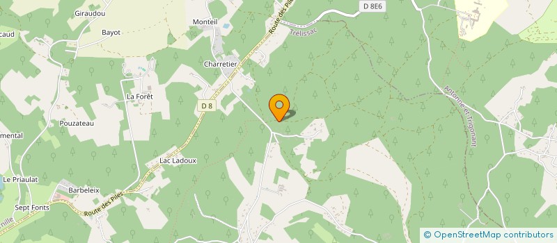 localisation de l'entreprise GROUPE PARAMEDICAL JARDRY  TRELISSAC