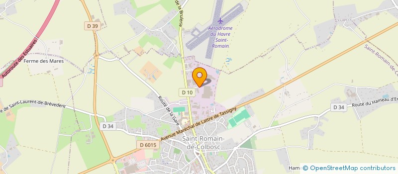 localisation de l'entreprise GROUPE PARMENTIER CONSTRUCTIONS à SAINT-ROMAIN-DE-COLBOSC