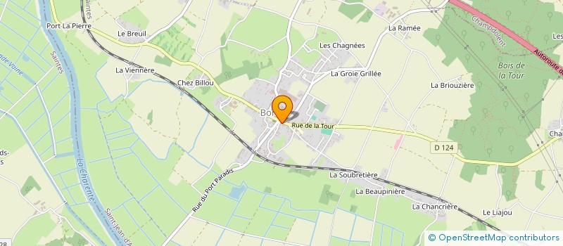 localisation de l'entreprise GROUPE PARTNERS IMMOBILIER  BORDS