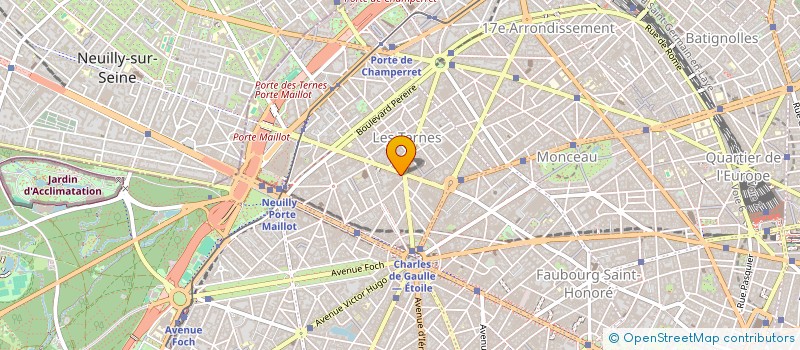 localisation de l'entreprise GROUPE PATRICE DE MONCAN  PARIS