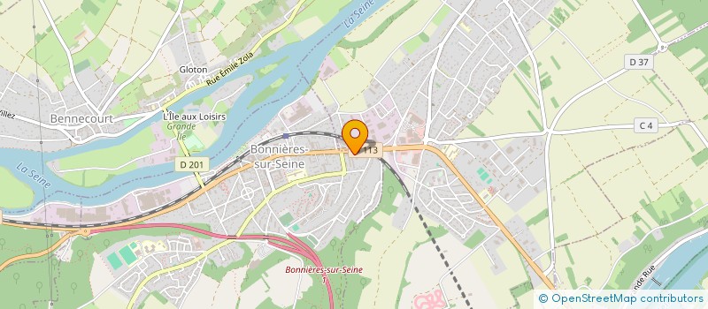 localisation de l'entreprise GROUPE PATRICK MICHEL INTERNATIONAL  BONNIERES-SUR-SEINE