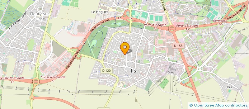 localisation de l'entreprise GROUPE PATRIMOINE IFS  IFS