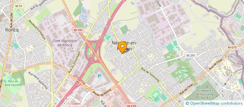 localisation de l'entreprise GROUPE PATRIMONIA à NEUVILLE-EN-FERRAIN