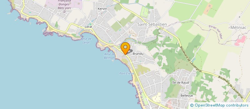 localisation de l'entreprise GROUPE PAULINE  LA TURBALLE