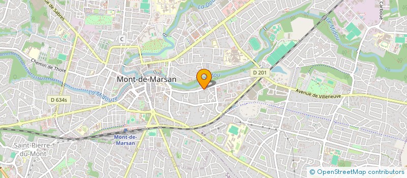 localisation de l'entreprise GROUPE PAVI  MONT-DE-MARSAN