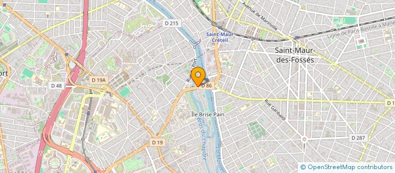 localisation de l'entreprise GROUPE PAVIRO  CRETEIL