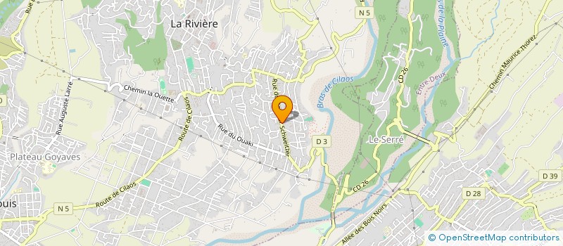 localisation de l'entreprise GROUPE PAYET MENUISERIE à SAINT-LOUIS