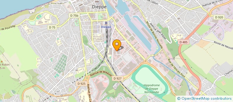 localisation de l'entreprise GROUPE PBL à DIEPPE