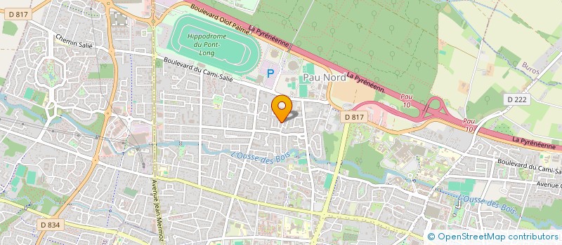 localisation de l'entreprise GROUPE PBS à SAUVAGNON
