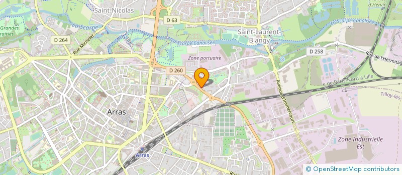 localisation de l'entreprise GROUPE PERLE DU NORD à SAINT-LAURENT-BLANGY