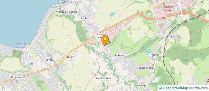 localisation de l'entreprise GROUPE PERRACINO à MARGENCEL