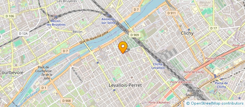 localisation de l'entreprise GROUPE PETROT à LEVALLOIS-PERRET