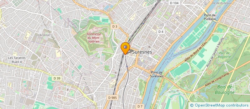localisation de l'entreprise GROUPE PHENIX à SURESNES