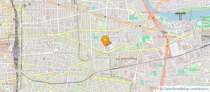 localisation de l'entreprise GROUPE PHOENIX INFINITY  VILLEURBANNE