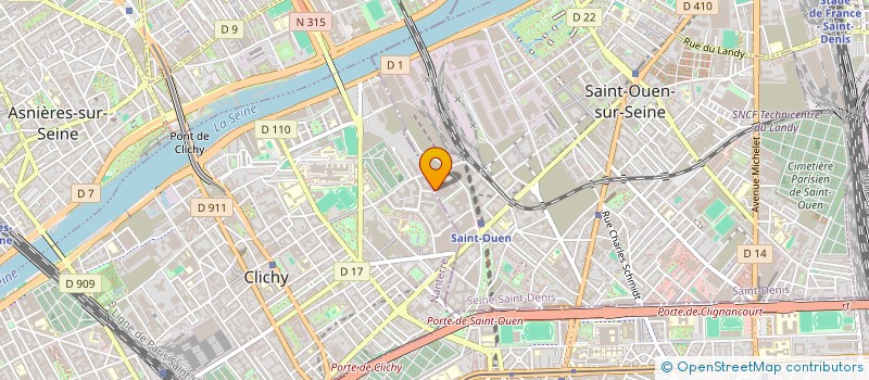 localisation de l'entreprise GROUPE PHR à SAINT-OUEN-SUR-SEINE