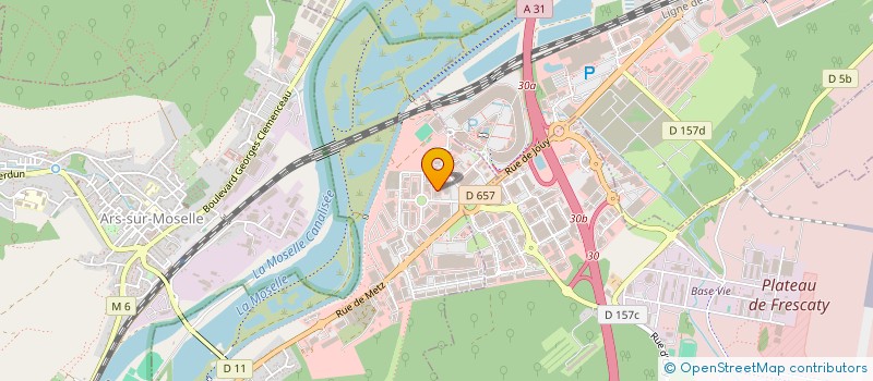 localisation de l'entreprise GROUPE PIERRE LE GOFF NORD-EST  JOUY-AUX-ARCHES