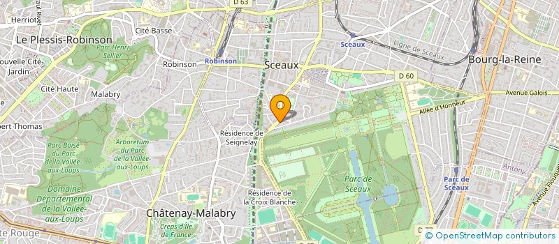 localisation de l'entreprise GROUPE PILLOT à SCEAUX