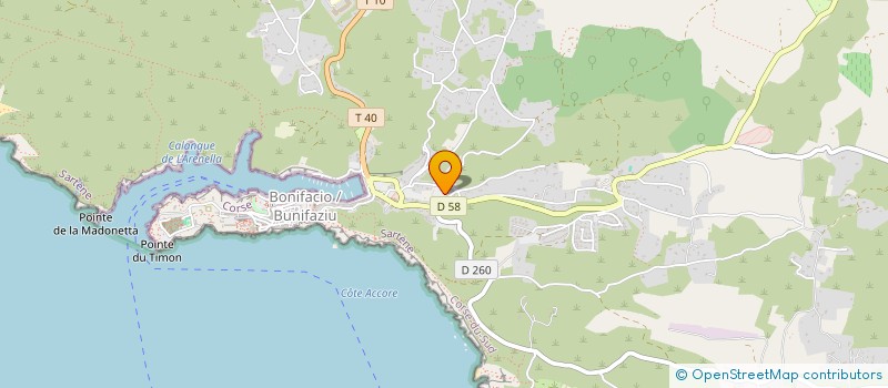 localisation de l'entreprise GROUPE PIRO  BONIFACIO