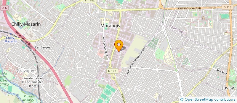 localisation de l'entreprise GROUPE PITEL  MORANGIS