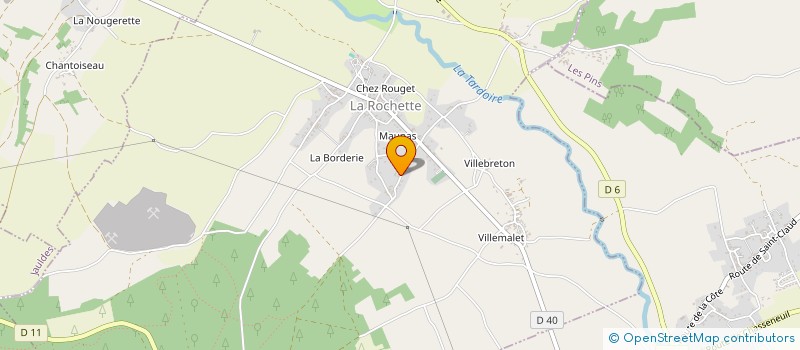 localisation de l'entreprise GROUPE PJ à LA ROCHETTE