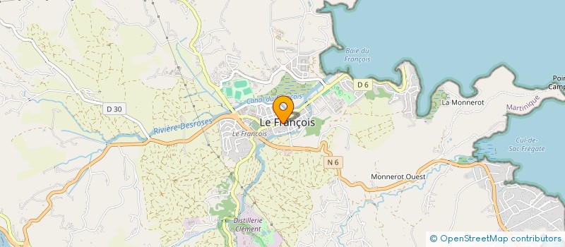 localisation de l'entreprise GROUPE PLANTIN CORPORATION à LE FRANCOIS