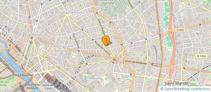 localisation de l'entreprise GROUPE PLEIADES à PARIS