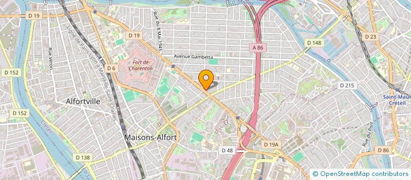 localisation de l'entreprise GROUPE PLM  MAISONS-ALFORT