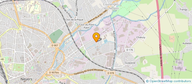localisation de l'entreprise GROUPE PLURACTIVE à NEVERS