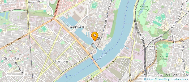 localisation de l'entreprise GROUPE PMLB  BORDEAUX