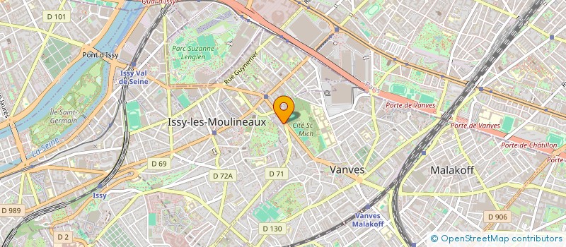 localisation de l'entreprise GROUPE PODA à VANVES