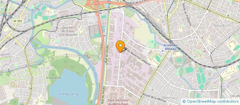 localisation de l'entreprise GROUPE PODIUM SECURITE à STRASBOURG