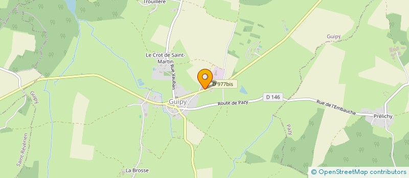 localisation de l'entreprise GROUPE PONGE SAS à GUIPY