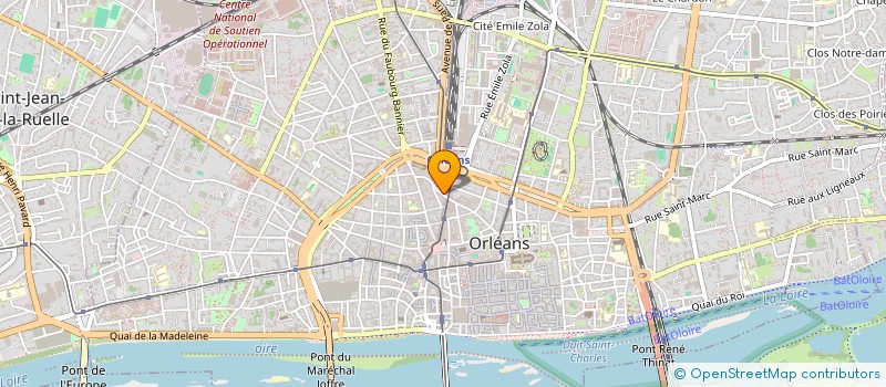 localisation de l'entreprise GROUPE POZZOLI à ORLEANS