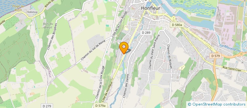 localisation de l'entreprise GROUPE PPM  HONFLEUR