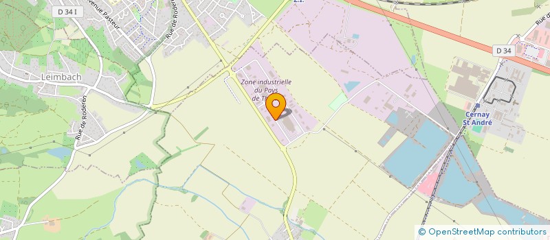 localisation de l'entreprise GROUPE PRECIS MECA SASU à ASPACH-MICHELBACH