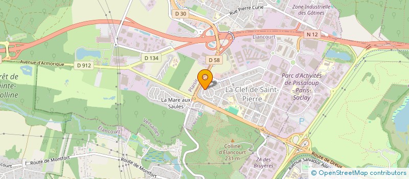 localisation de l'entreprise GROUPE PREVENTION à ELANCOURT