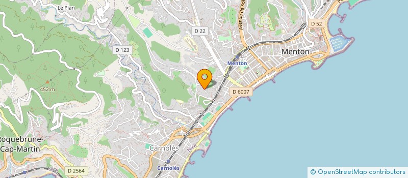 localisation de l'entreprise GROUPE PREVENTIS à MENTON