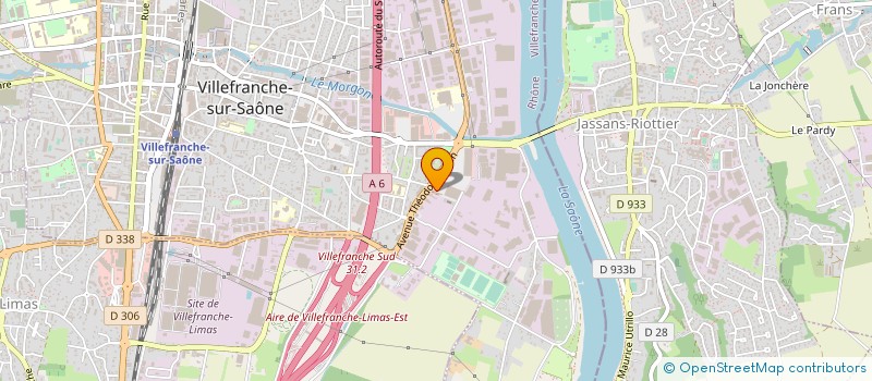 localisation de l'entreprise GROUPE PREVENTISTES à VILLEFRANCHE-SUR-SAONE