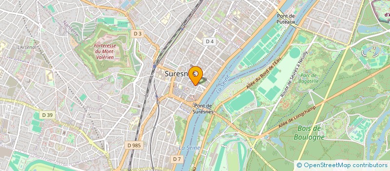 localisation de l'entreprise GROUPE PRIVE DE PROTECTION RAPPROCHEE à SURESNES