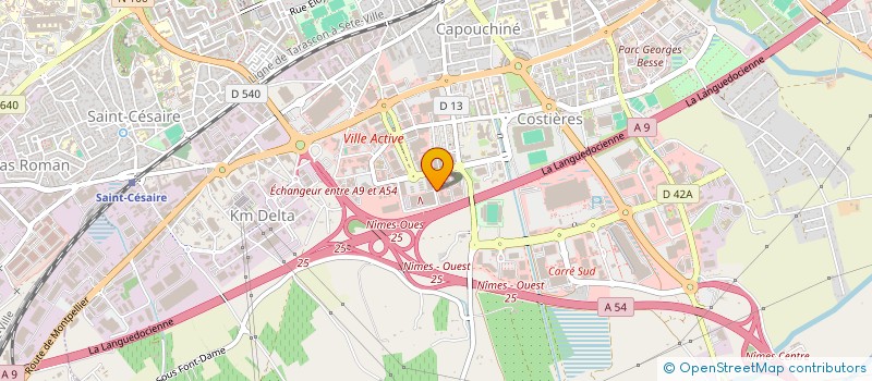 localisation de l'entreprise GROUPE PRIVILEGES  NIMES