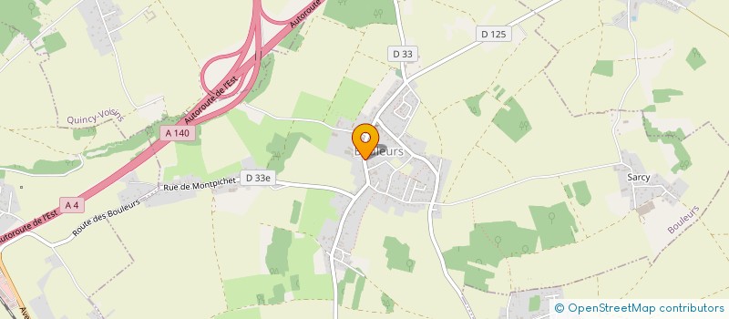 localisation de l'entreprise GROUPE PROFESSIONNEL DU BATIMENT  BOULEURS