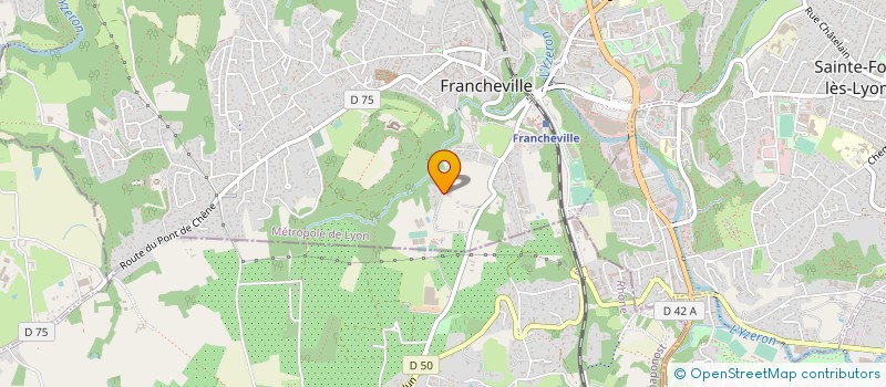 localisation de l'entreprise GROUPE PROGRAMMATION AMENAGEMENT URBANISME CONSEIL - G.P.A.U.C. à FRANCHEVILLE