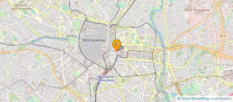 localisation de l'entreprise GROUPE PROMOTION FINANCE à MONTPELLIER