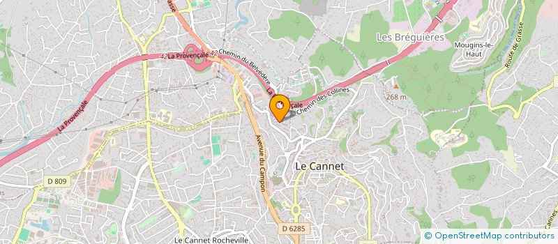 localisation de l'entreprise GROUPE PROTECTIA IMMO  MOUGINS